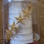 Christmas lights gold mini stars Image 5