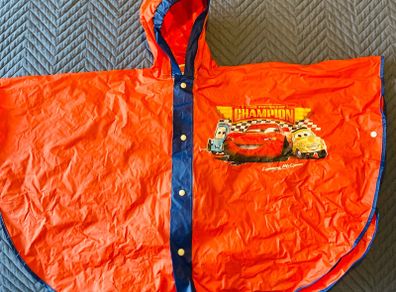 Kids Poncho Raincoat - Disney - Cars