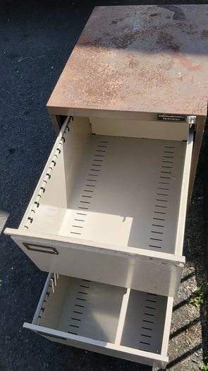 2 drawer filing cabinet