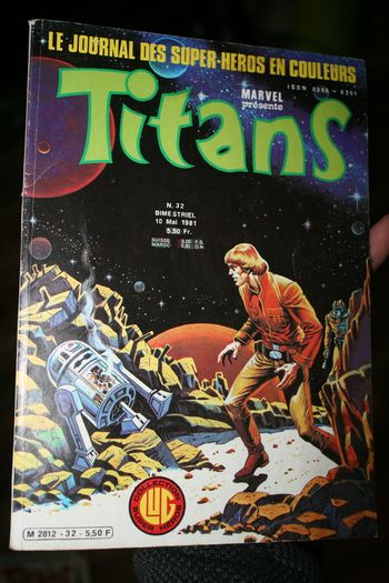 Vintage Titans Comics from 1977-1981