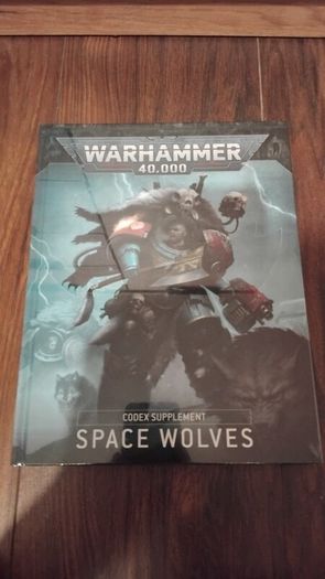 Space Wolves codex sealed warhammer