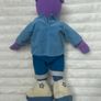 The Tweenies Milo Plush Soft Purple BBC Vintage 1999 Hasbro Used Please see pictures Image 8