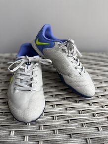 Nike Tiempo Grey Astro Trainers