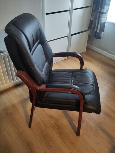 Black Leather Chair