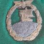WW2 Auxillary cruiser badge plus Luftshutz Ehrenzeichen  service medal Image 9
