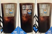 islands edge stout pint Glass beer