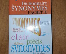 Hachette  Dictionnaire des Synonymes Baratin Lorenzi