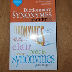 Hachette  Dictionnaire des Synonymes Baratin Lorenzi
