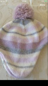 Girls hat 6/12 mths