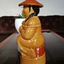 1970s Glossy Kitsch Ceramic Rice Container Price and Kensington England Image 4