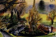 phoenix park watercolour