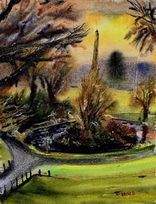 phoenix park watercolour
