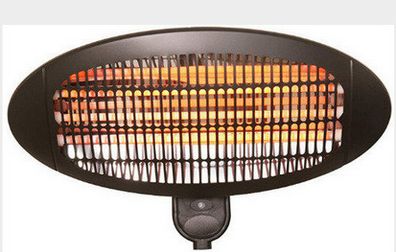 In/Outdoor Patio Heater 3 Heater Sticks High Heating Output 2000 Watts