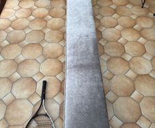 Curtain Pelmet Large | Grey Velvet