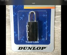 Dunlop luggage combination lock