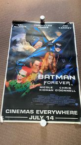 Batman Forever Bus Stop Poster