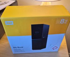 WD 8TB My Book external hard drive, Desktop HDD with Password Protection, USB 3.0, SuperSpeed USB, software for device management, backup, hardware encryption, works with PC and Mac, Black