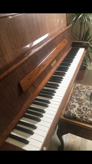 Petrof Upright Piano and stool