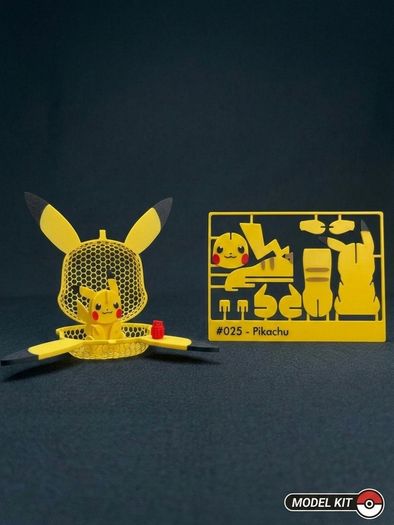 Pikachu 3D Assembly Kit Decorative Model