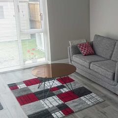 Mirror glass coffee table