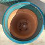 Set of 4 new ceramic glazed terracotta pots Image 9