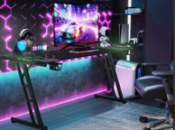 main image for ad Gaming Desk with LED Lights