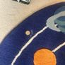 John Lewis Outer Space Rug, Dia.120cm, Blue Image 2