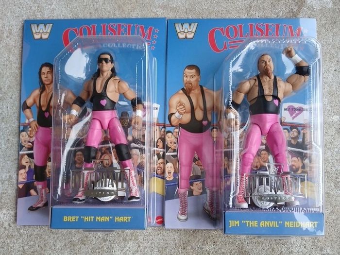 WWE Ultimate Edition Coliseum Collection Hart Foundation