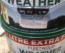 Fleetwood Weatherclad Exterior Paint Alpen White (Cream)