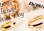 Personalised Wedding Day party Banner with photos