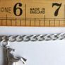 Vintage  Sterling Silver 925 Charm Bracelet 14,60g - length 7" Image 9