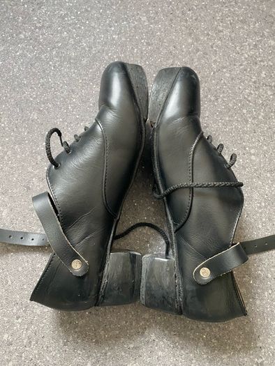 Fay's Shoes Ultra Flexi Irish Dancing Shoe with Black Suede Sole Dublin Hand Made in Ireland