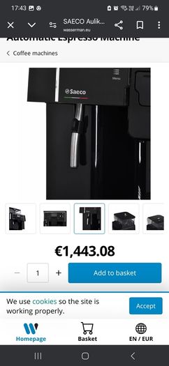 saeco aulika evo coffee machine
