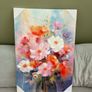 Large floral canvas print Image 2