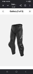 Leather Motorcycle trousers