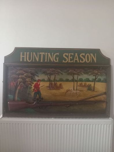 Vintage wall plaque