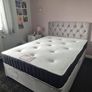 Double 4ft6 5ft King And 6ft Superking Sizes Divan Beds Instock. Tufted Mattresses And Optional Drawers Available Image 3