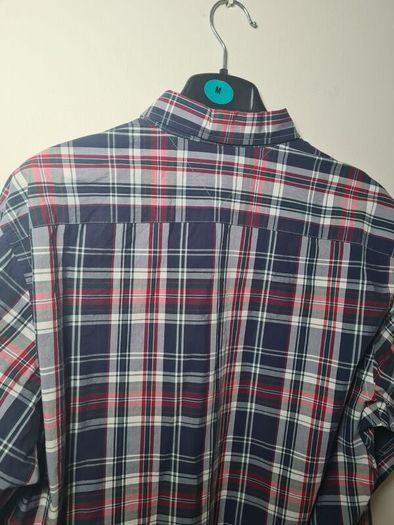Mens Tommy Hilfiger Check Shirt Custom Fit Size Xl Extra Large