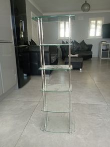 glass CD stand