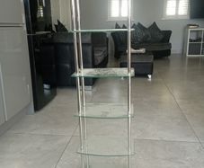 glass CD stand