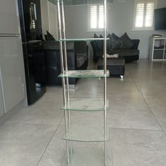 glass CD stand
