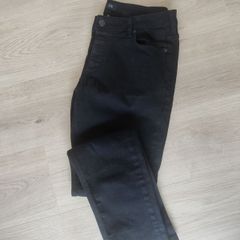 River Island Jet Black Slim Fit 34x32