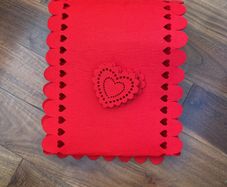 Felt Table Runner for Christmas - 163cmX33cm
