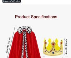 Kids King costume