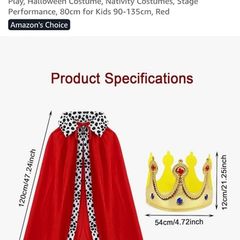 Kids King costume
