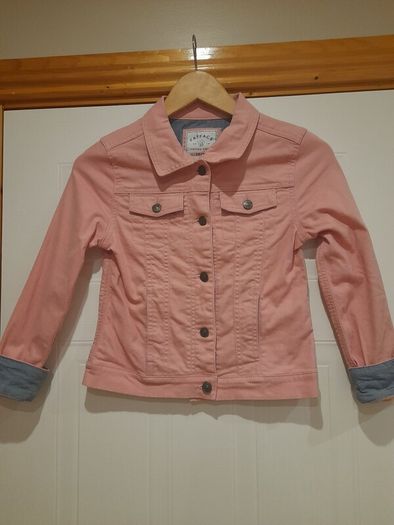 girls pink jacket by fatface