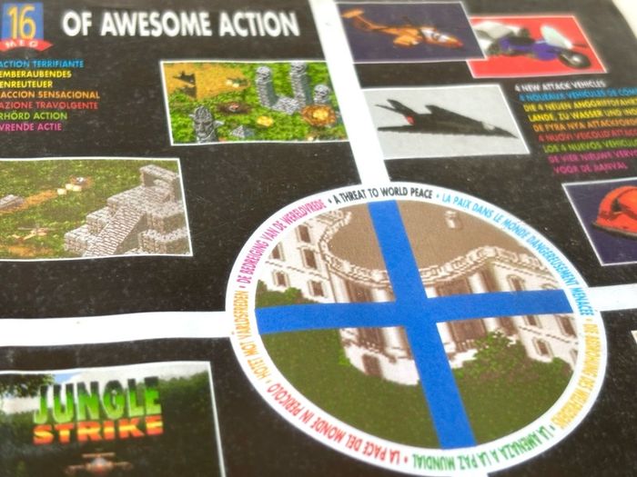 Jungle Strike for Sega Mega Drive - Boxed