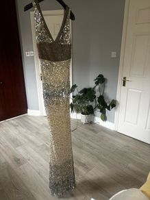 Rachel Gilbert silk sequin Dress