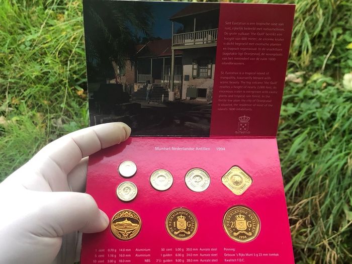 Netherlands Antilles Coin set FDC 1994