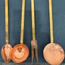 Great Set French copper UTENSIL SET Image 9